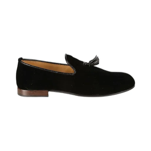 Velvet Tassel Loafers