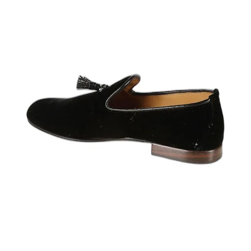 Velvet Tassel Loafers