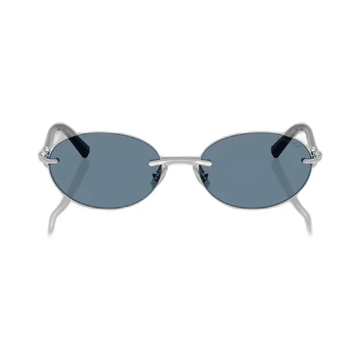 Oval Rimless Sunglasses