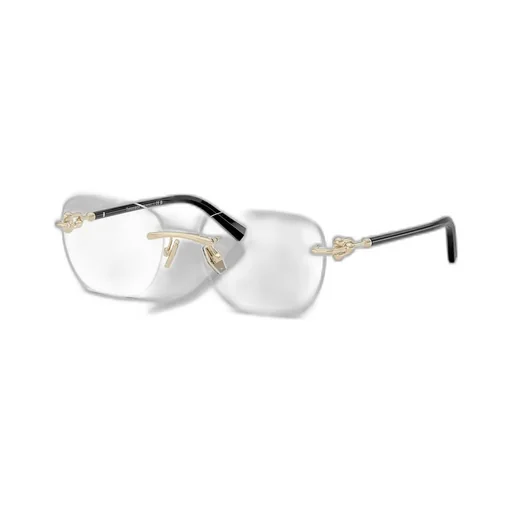 Rimless Rectangular Eyeglasses