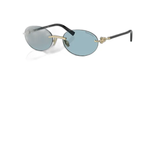 Oval Rimless Sunglasses