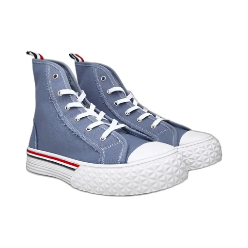High-Top Canvas Sneakers