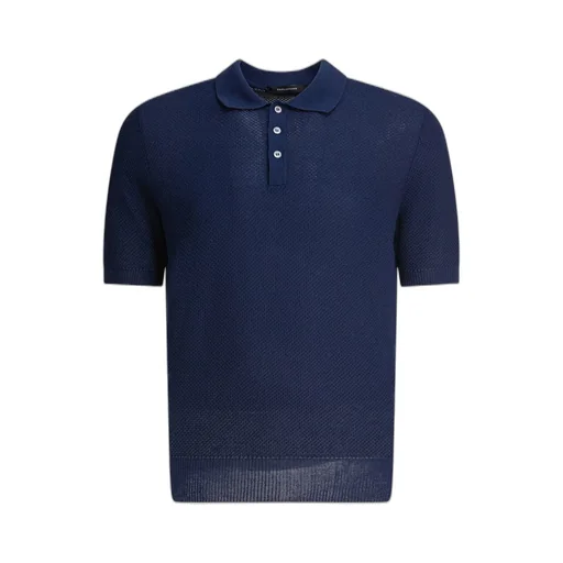 Short Sleeve Knit Polo