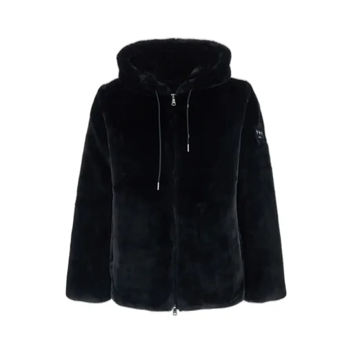 Faux Fur Hooded Jacket