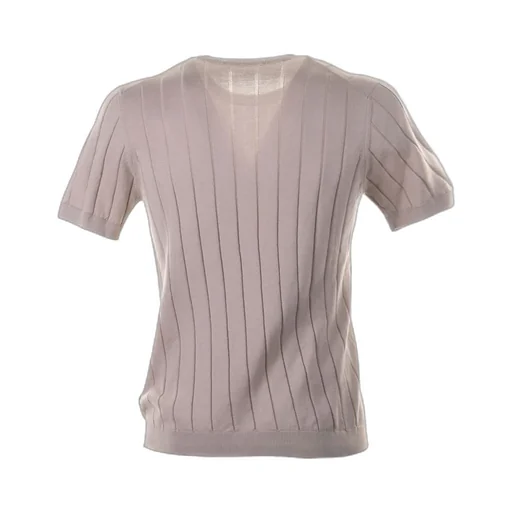 Ribbed Knit T-Shirt