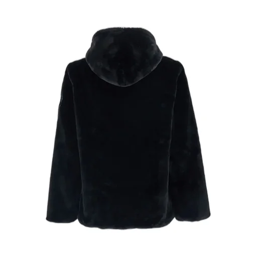 Faux Fur Hooded Jacket