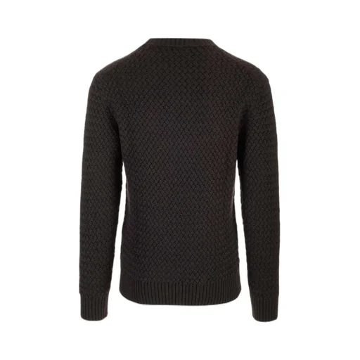 Textured Crewneck Sweater