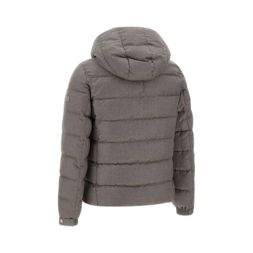 Double-Breasted Peacoat With Padded Inserts