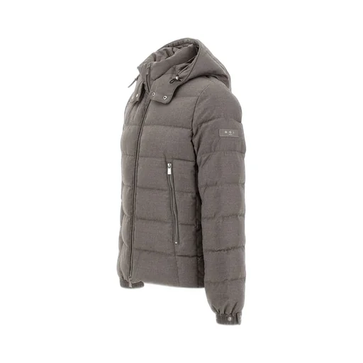 Double-Breasted Peacoat With Padded Inserts
