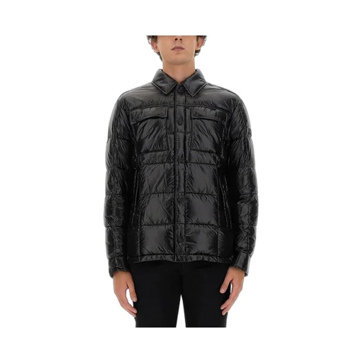 Quilted Down Shirt Jacket