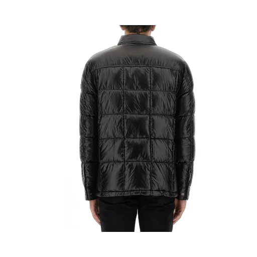 Quilted Down Shirt Jacket