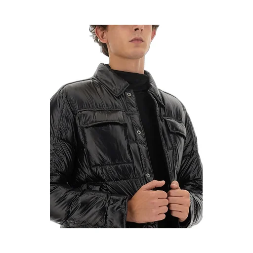Quilted Down Shirt Jacket