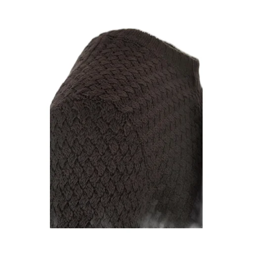 Textured Crewneck Sweater