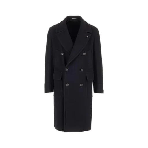 Double-Breasted Wool Coat