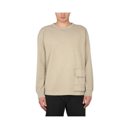 Crewneck Sweatshirt With Patch Pocket