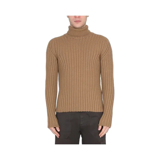 Ribbed Turtleneck Sweater