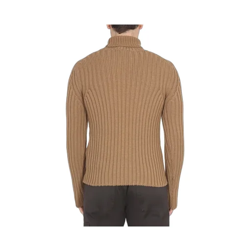 Ribbed Turtleneck Sweater