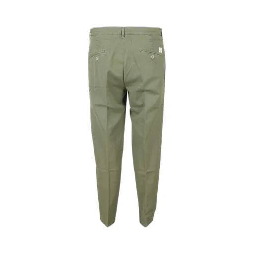 Pleated Cotton Chinos