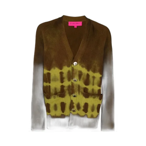 Tie-Dye Knit Cardigan
