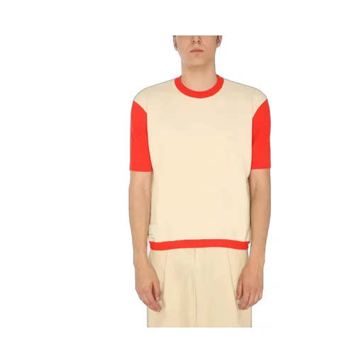 Colorblock Knit T-Shirt