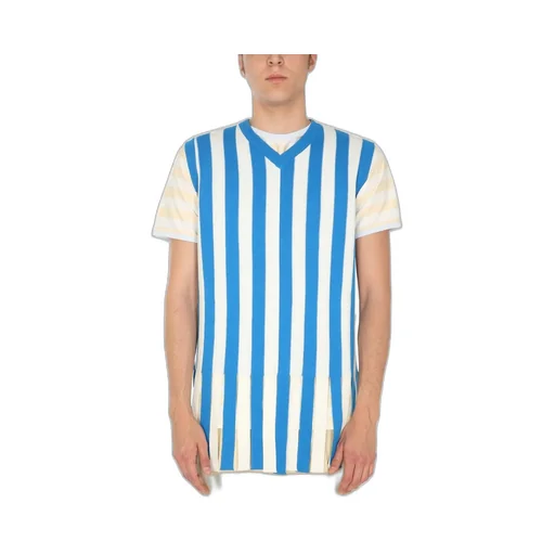 Striped V-Neck T-Shirt