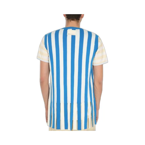 Striped V-Neck T-Shirt