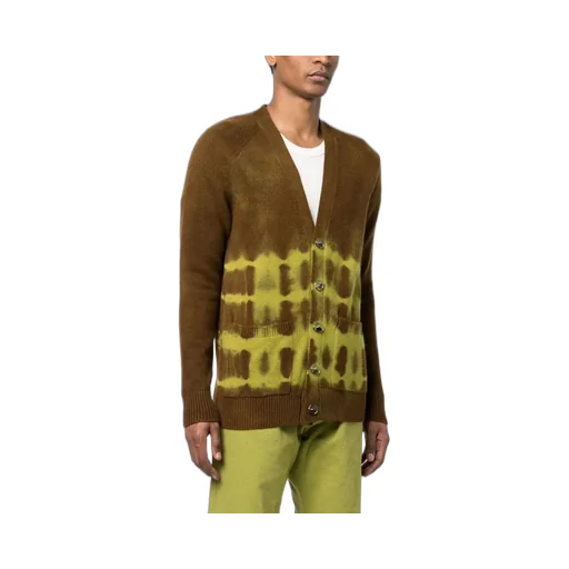 Tie-Dye Knit Cardigan