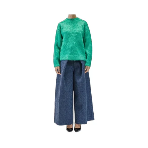 Fuzzy Mock Neck Sweater