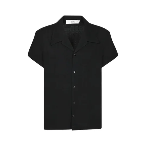 Short Sleeve Camp Collar Shirt