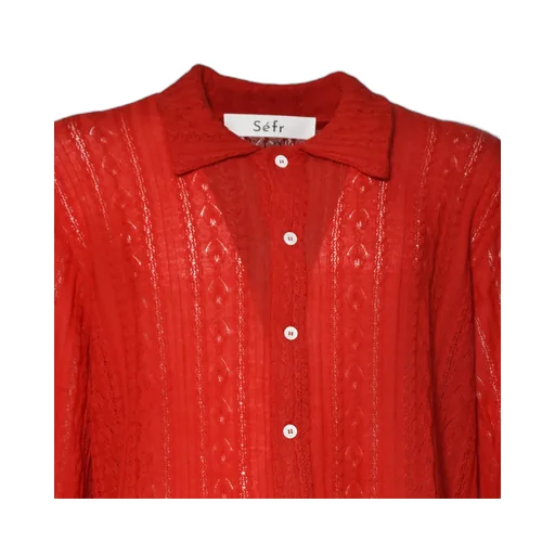 Collared Knit Cardigan