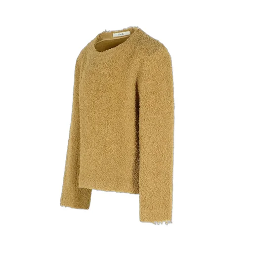 Textured Crewneck Sweater