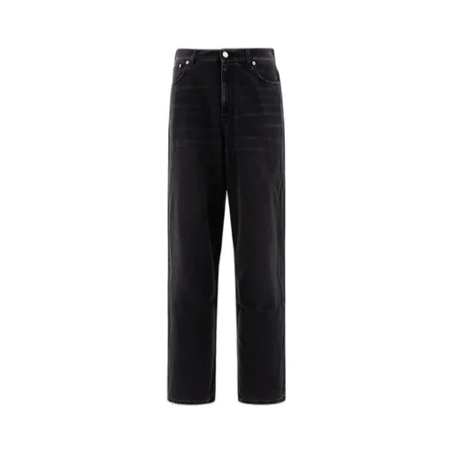 High-Rise Straight-Leg Jeans
