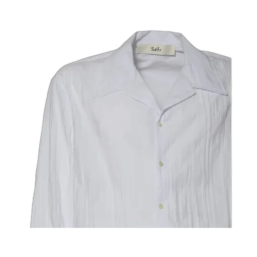 Textured Button-Up Shirt