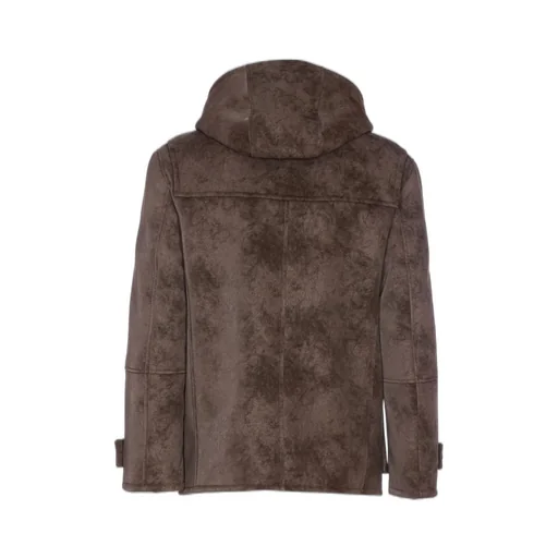 Hooded Shearling Jacket
