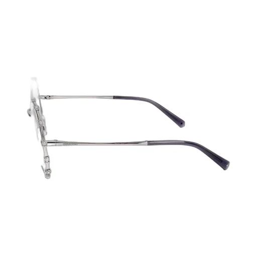 Round Eyeglasses With Crystal Embellishments