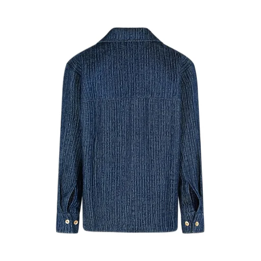 Textured Shirt Jacket