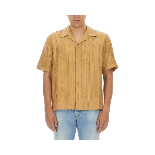 Short Sleeve Camp Collar Shirt