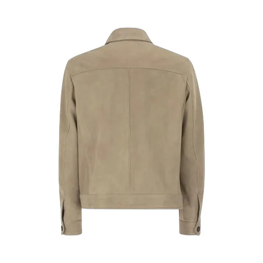 Suede Bomber Jacket