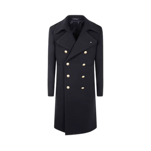 Double-Breasted Wool Coat