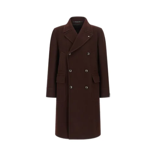 Double-Breasted Wool Coat