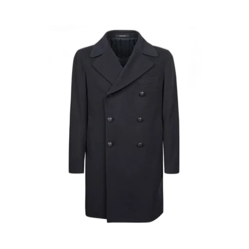 Double-Breasted Wool Coat