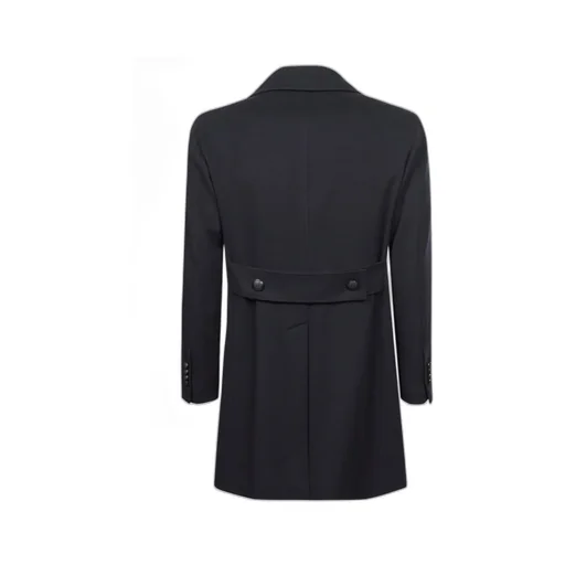 Double-Breasted Wool Coat