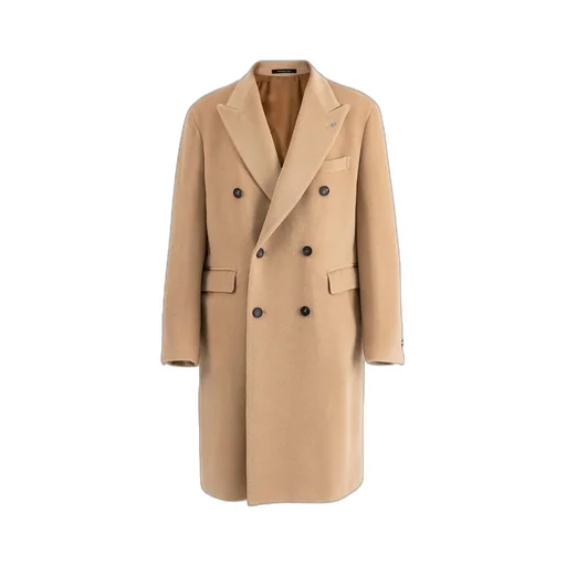 Double-Breasted Wool Coat