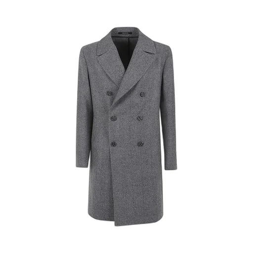 Double-Breasted Wool Coat