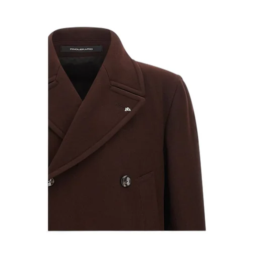 Double-Breasted Wool Coat