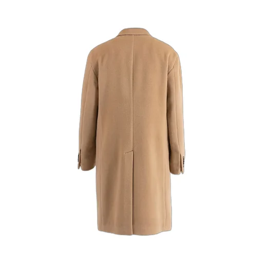 Double-Breasted Wool Coat