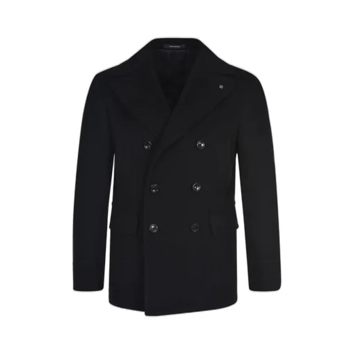 Double-Breasted Wool Coat