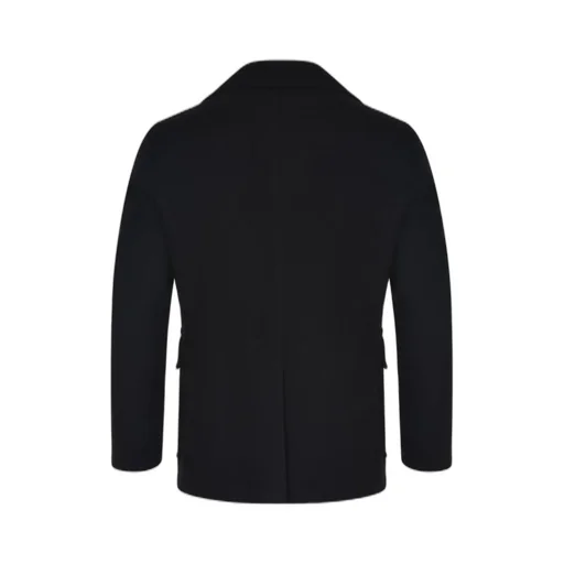 Double-Breasted Wool Coat
