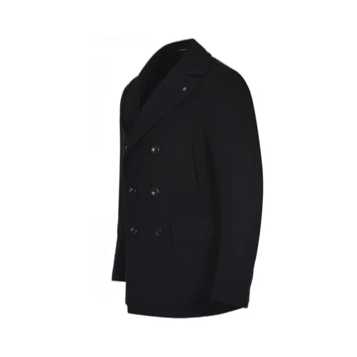 Double-Breasted Wool Coat
