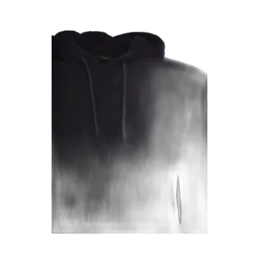 Ribbed Knit Hoodie